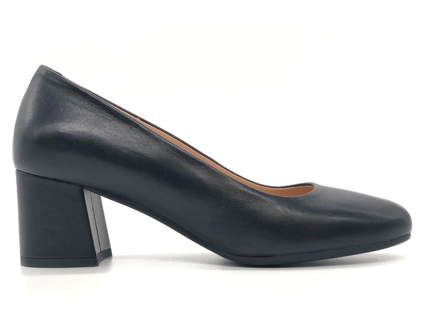 DONNA SOFT Décolleté MOT696SB nero in pelle