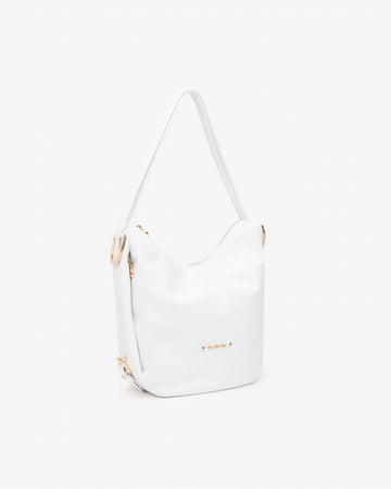 Nero Giardini borsa hobo da donna in pelle bianca E543914D707