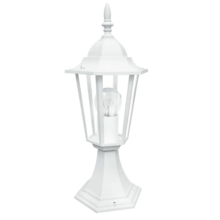 Lanterna da terra per esterno 60W E27 bianca London