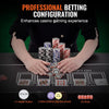 Set Valigetta Poker 300 Chip Fiches in Alluminio 2 Mazzi Texas Hold'em Blackjack