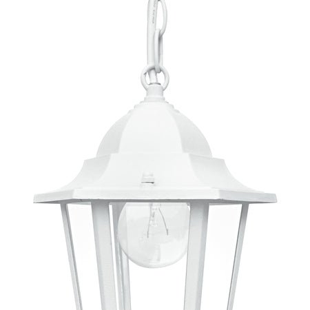 Lampadario a sospensione 60W E27 bianco London