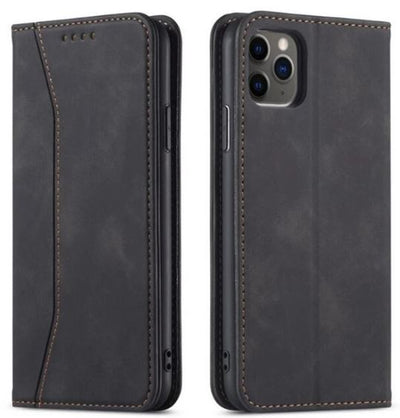 custodia a libro redmi 13 4g con porta carte di credito chiusura magnetica nera