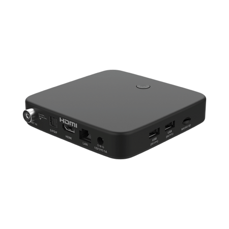 Decoder Digitale Terrestre Srt420 Con Formato 4k Ultra Hd + Google Tv Box Con Hdmi /usb /wI-Fi / Lan / S /pdif / Bluetooth Microsd Sistema Operativo