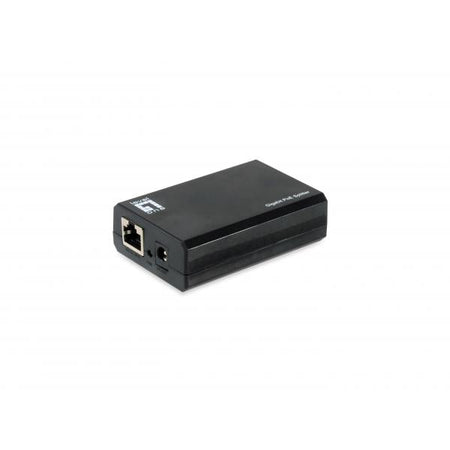 LevelOne POS-5000 divisore di rete Supporto Power over Ethernet [PoE] Nero (LevelOne Gigabit POS-5000 IEEE802.3bt)