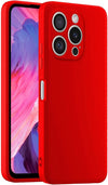 cover  silicone iphone 16 pro max rossa