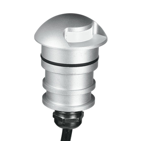 Segnapassi da incasso 3W a led 4000K nickel Pin