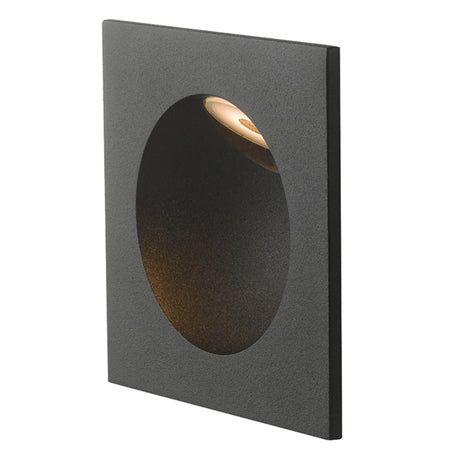 Segnapassi da incasso 2W a led nero Guess Square