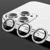 anello protettivo per fotocamere iphone 16 pro / 16 pro max diamond silver