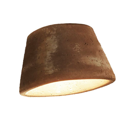 Applique esterno led Toscot TOBO P240 900LM 3000K IP55 lampada parete biemissione artigianale dimmerabile