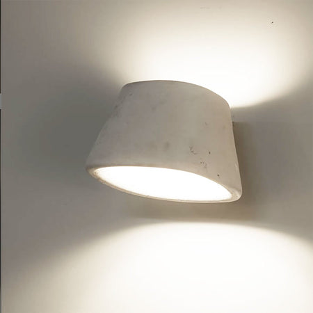 Applique esterno led Toscot TOBO P240 900LM 3000K IP55 lampada parete biemissione artigianale dimmerabile