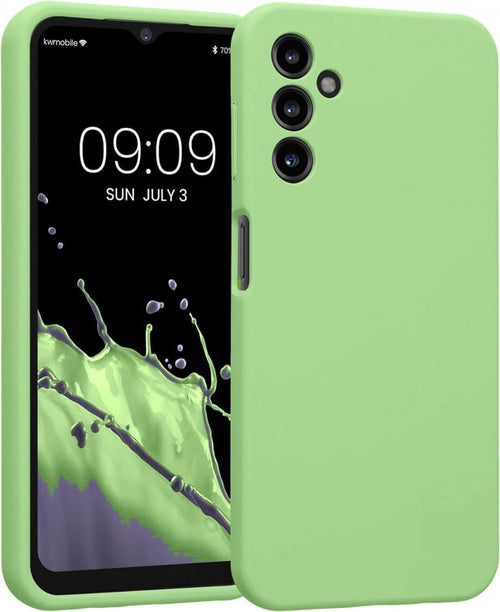 cover in silicone per samsung a16  verde
