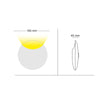 Applique classico Cattaneo illuminazione LUNATICA 792 20A mono-emissione metallo