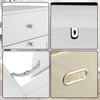 Mobiletto da Bagno 2Cassetti 2Portabiancheria Integrati 70x38 H 90cm Legno Bianco