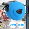 Avvolgitubo Aria Compressa ABS Tubo pvc 30mt Attacco 1/4 Riavvolgimento automatico