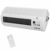 Termoconvettore Elettrico da Parete 3 Modalità Timer 24h 45x18x11cm Telecomando