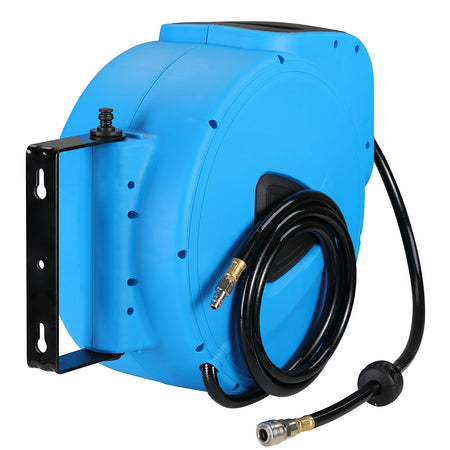 Avvolgitubo Aria Compressa ABS Tubo pvc 30mt Attacco 1/4 Riavvolgimento automatico