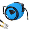 Avvolgitubo Aria Compressa ABS Tubo pvc 30mt Attacco 1/4 Riavvolgimento automatico