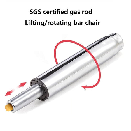 Coppia Sgabelli Bar Cucina Altezza Regolabile in Acciaio e ABS Girevole Nero