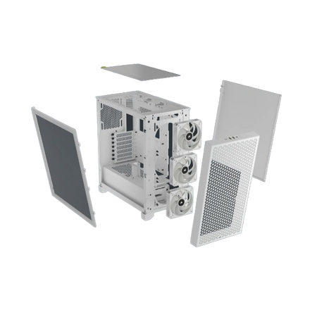 Corsair 3000D RGB AIRFLOW - Mid tower - E-ATX - pannello laterale con finestra (vetro temperato)