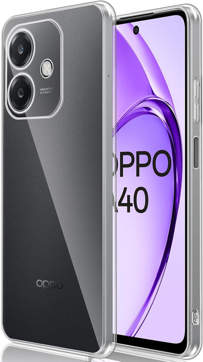 cover in silicone per oppo A40 / A40M 4G / A60 5G trasparente