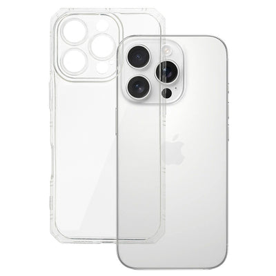 cover ultraprotettiva iphone 16 pro trasparente
