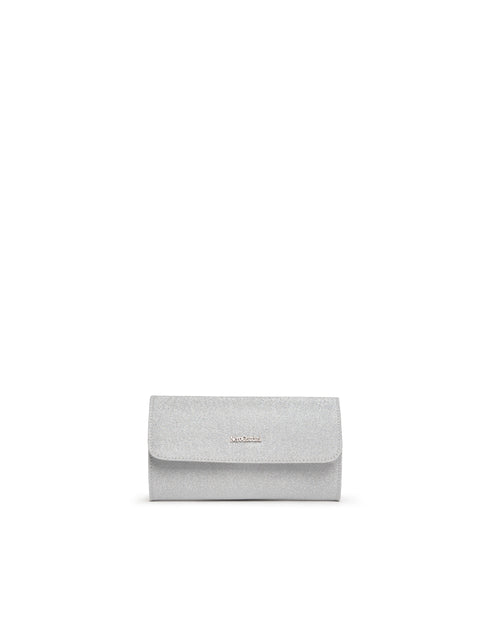 Nero Giardini pochette donna microglitter argento E343007DE700