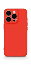 cover  silicone iphone 16 pro rossa