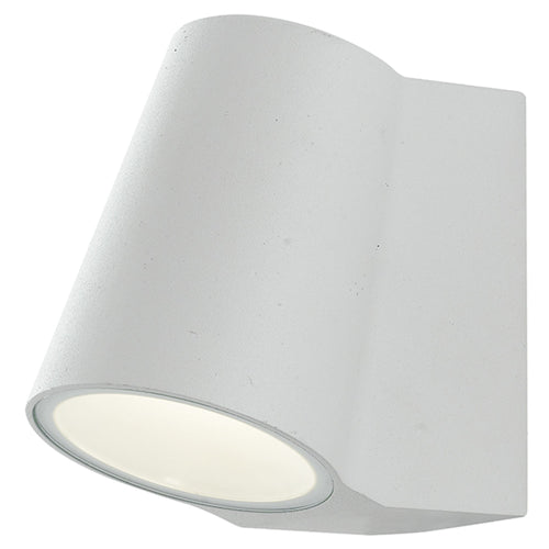 Applique da parete per esterno 6W a led bianca Zark