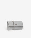Nero Giardini pochette donna microglitter argento E343007DE700