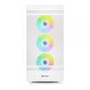 Case Sharkoon Rebel C50 RGB White - Atx, Micro Atx - Alimentatore NON presente - 2 porte USB frontali, audio in/out - 3x Ventole 120mm. - Mid Tower ATX