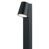 Paletto luce da esterno 6W a led nero Zark