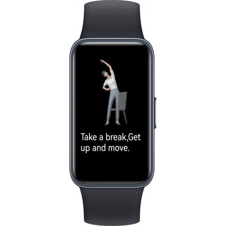 Huawei Band 8 AMOLED Braccialetto per rilevamento di attività 3,73 cm [1.47] Nero (Huawei Band 8 Wristband Activity Tracker midnight black)