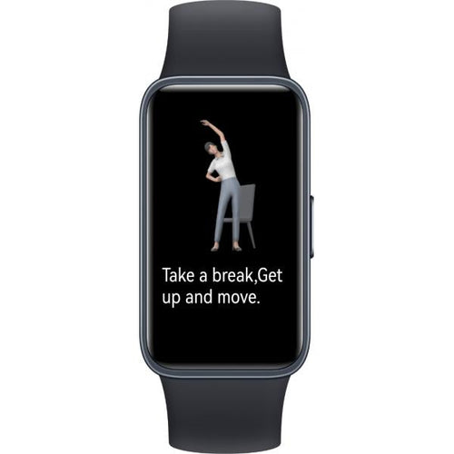 Huawei Band 8 AMOLED Braccialetto per rilevamento di attività 3,73 cm [1.47] Nero (Huawei Band 8 Wristband Activity Tracker midnight black)