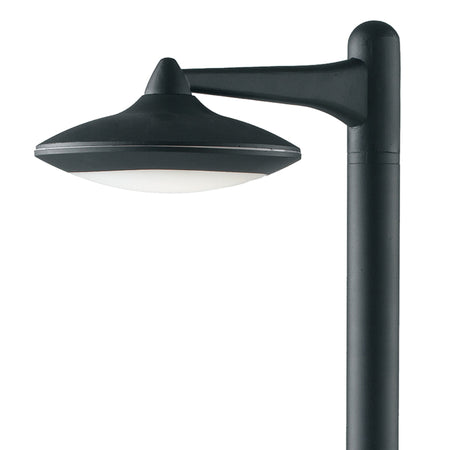 Paletto luce da esterno 12W a led nero Armony