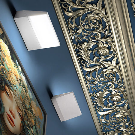 Applique led esterno Promoingross BOB A17 IP65 3000K 1400LM lampada parete orientabile alluminio