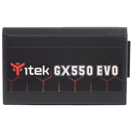 Alimentatore Itek GX550 EVO - 550W - 80Plus Gold - Ventola FDB 92mm - Condensatori Giapponesi - Modulare - ATX