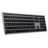 Satechi X3 tastiera Ufficio Bluetooth QWERTY Inglese Nero, Grigio (Satechi X3 Wireless Keyboard for up to)
