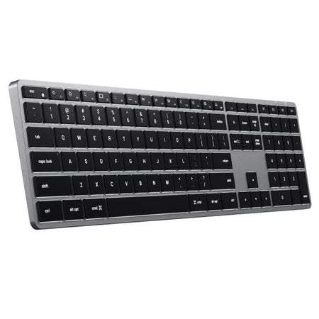 Satechi X3 tastiera Ufficio Bluetooth QWERTY Inglese Nero, Grigio (Satechi X3 Wireless Keyboard for up to)