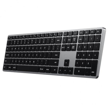 Satechi X3 tastiera Ufficio Bluetooth QWERTY Inglese Nero, Grigio (Satechi X3 Wireless Keyboard for up to)