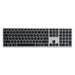 Satechi X3 tastiera Ufficio Bluetooth QWERTY Inglese Nero, Grigio (Satechi X3 Wireless Keyboard for up to)