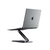 ALOGIC EPLSWCBK supporto per laptop Supporto per computer portatile Nero (ELITE POWER ADJUSTABLE LAPTOP - STAND RISER WITH PHONE CHARGER)