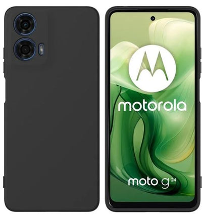 cover motorola G24 / G04 silicone nera