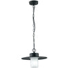 Lampadario a sospensione 60W E27 nera Saxon