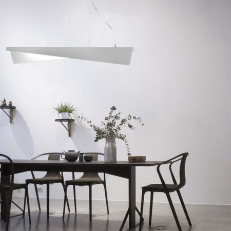 Lampadario moderno Cattaneo illuminazione KAMI UP-DOWN 991 120S LED biemissione dimmerabile