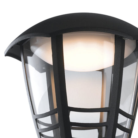 Applique da parete per esterno 12W a led nero Grace Up