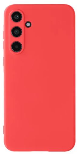 cover in silicone per samsung m55 rossa