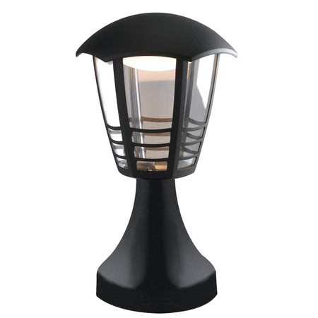 Lanterna da terra per esterno 12W a led nera Grace