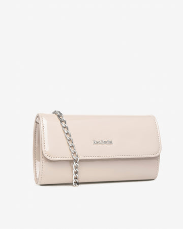 Nero Giardini Pochette vernice col. latte E443701DE711