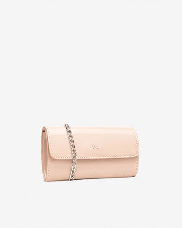 Nero Giardini pochette donna in vernice col. cipria