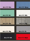 Pannello dogato a muro senza accessori cm. 90x124h vari colori a scelta